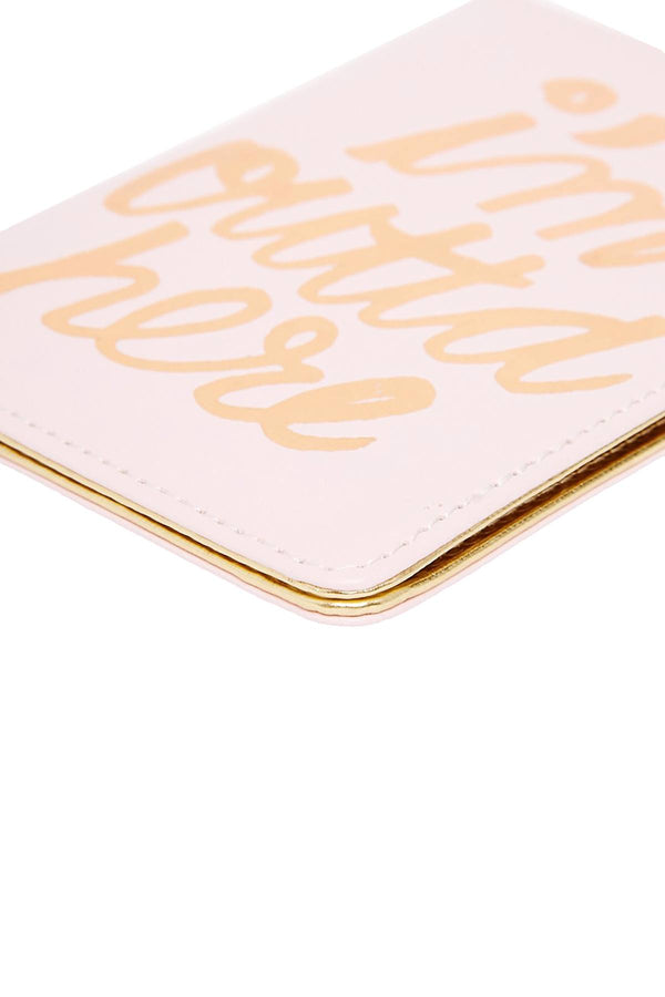 Ban.do Blush I'm-Outta-Here Passport Holder
