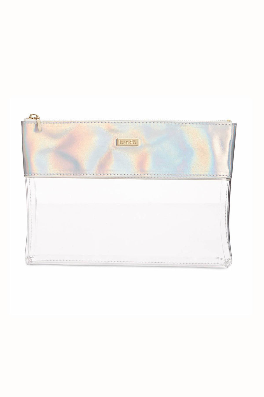 Ban.do Holographic Peekaboo Clutch