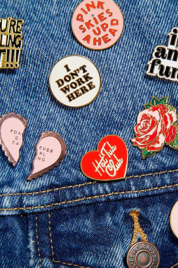 Ban.do Hot Tub Club Enamel Pin