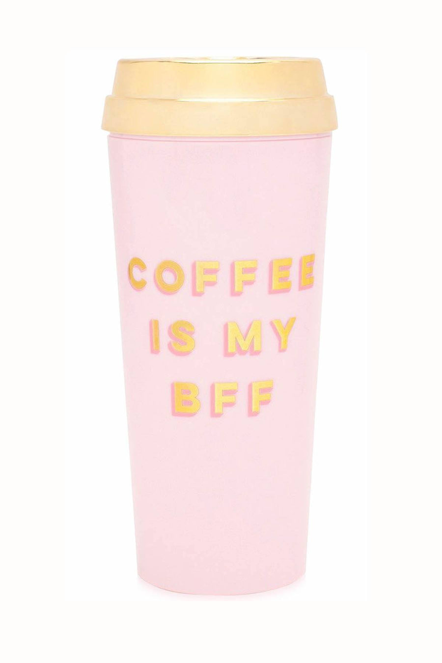Ban.do Pink/Gold BFF Hot Stuff Deluxe Thermal Mug