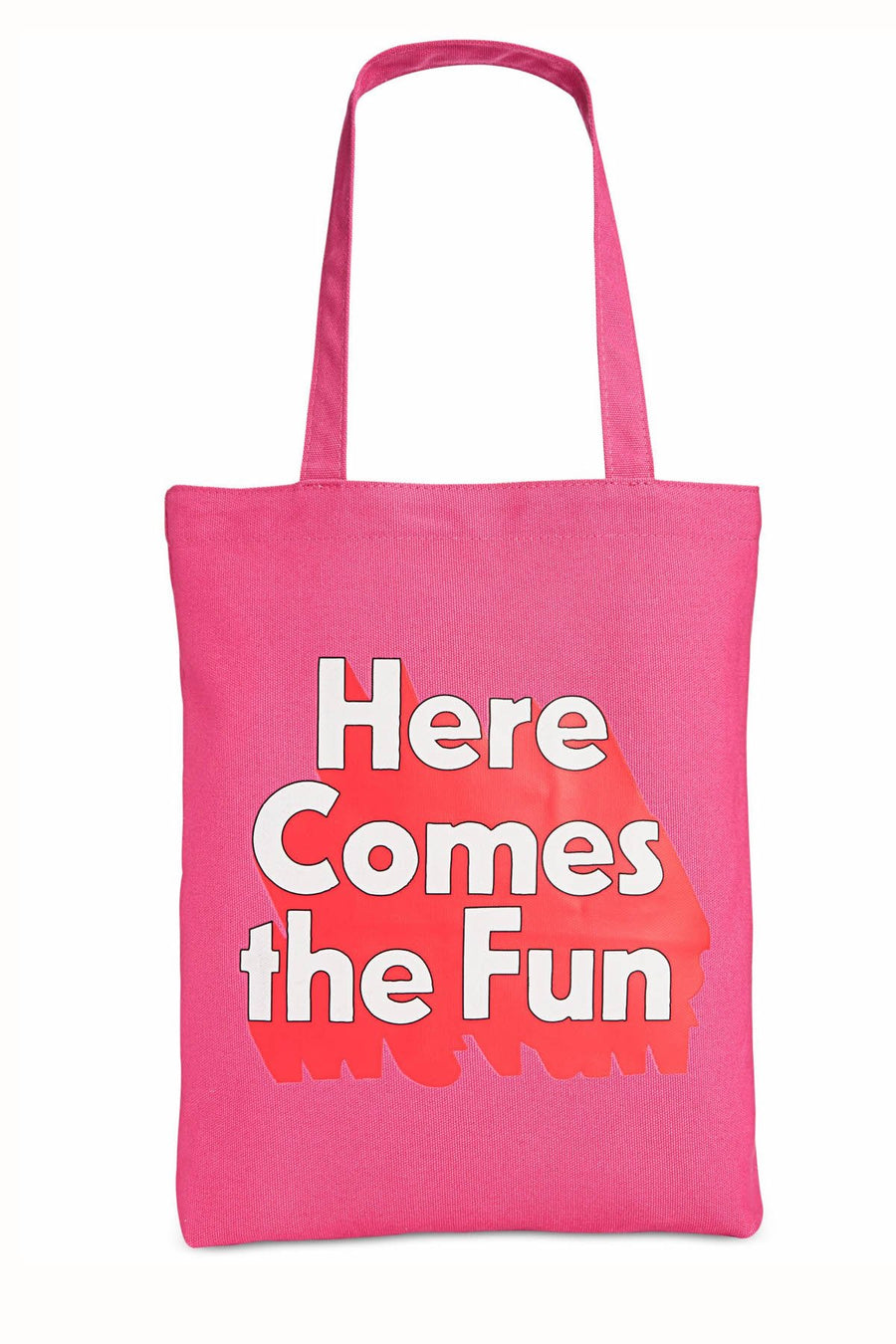 Ban.do Pink Here Comes The Fun Canvas Tote