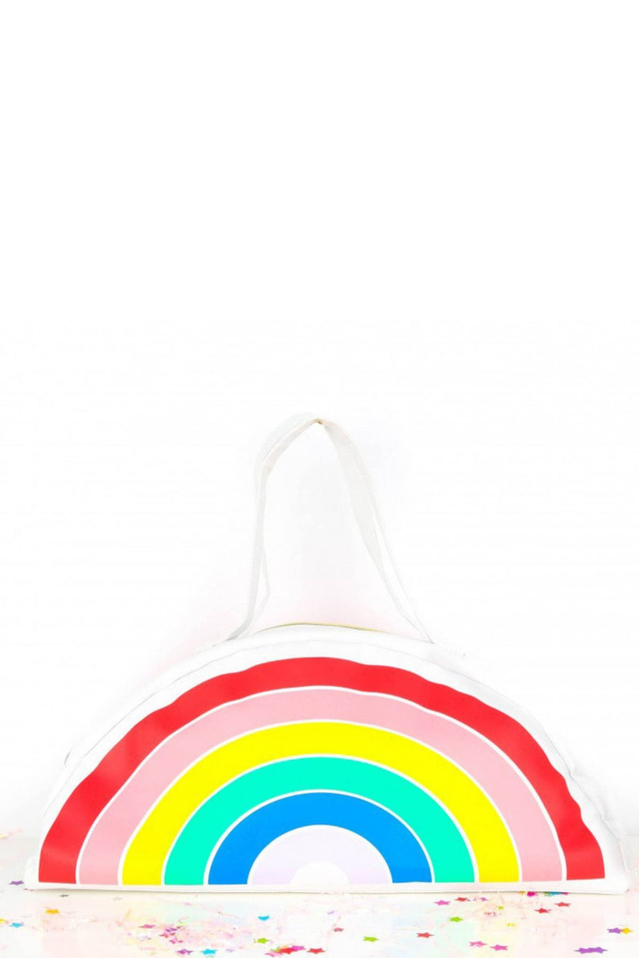 Ban.do White/Rainbow Super Chill Large Cooler Bag
