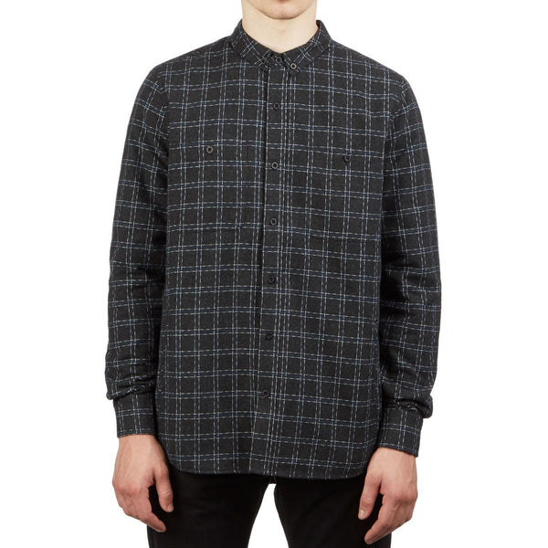 Banks Journal Momentum Long Sleeve Shirt - Dirty Black