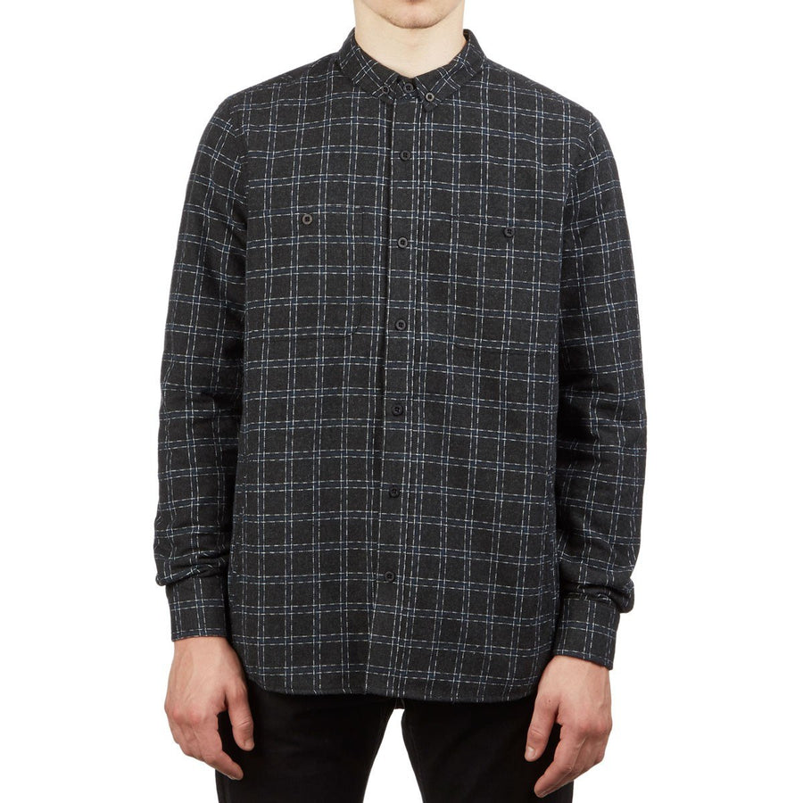 Banks Journal Momentum Long Sleeve Shirt - Dirty Black