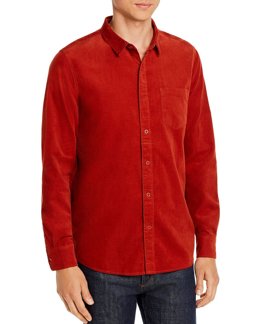 Banks Journal Roy Corduroy Regular Fit Shirt Rust