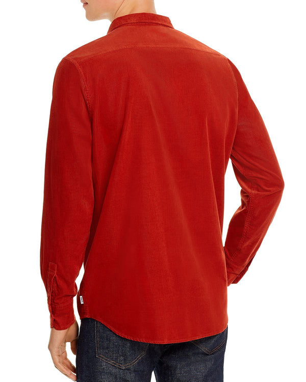 Banks Journal Roy Corduroy Regular Fit Shirt Rust