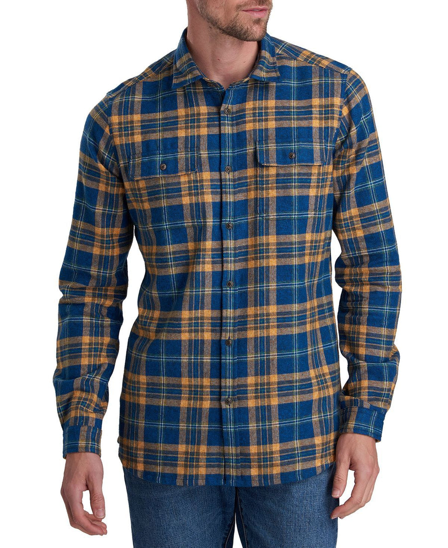 Barbour International Steve Mcqueen Chuck Plaid Shirt Light Blue