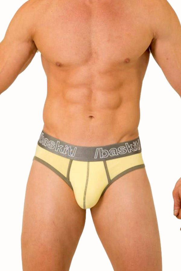 Baskit Cool-Yellow Simple Brief