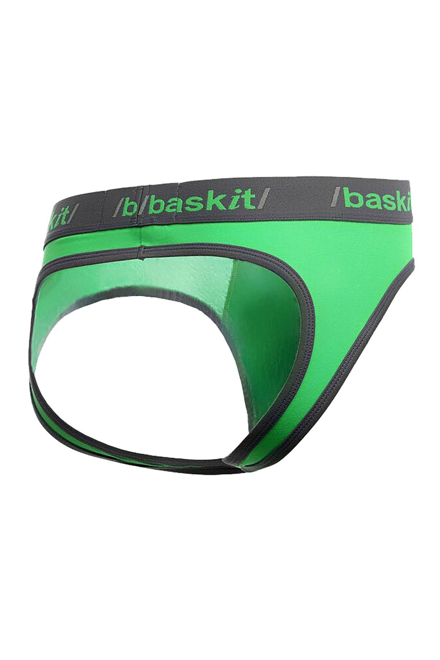 Baskit Green/Grey Contrast Jockbrief