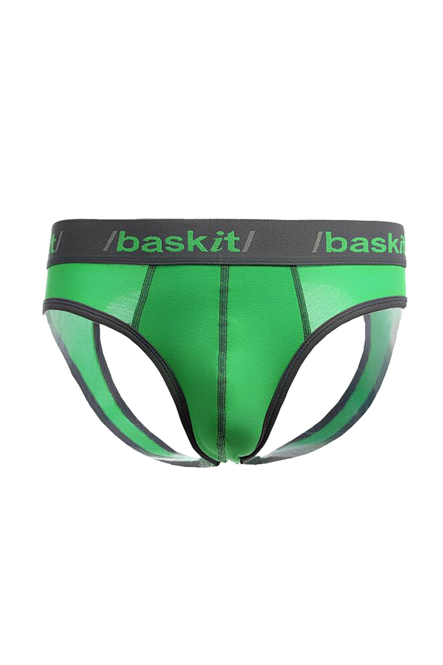 Baskit Green/Grey Contrast Jockbrief
