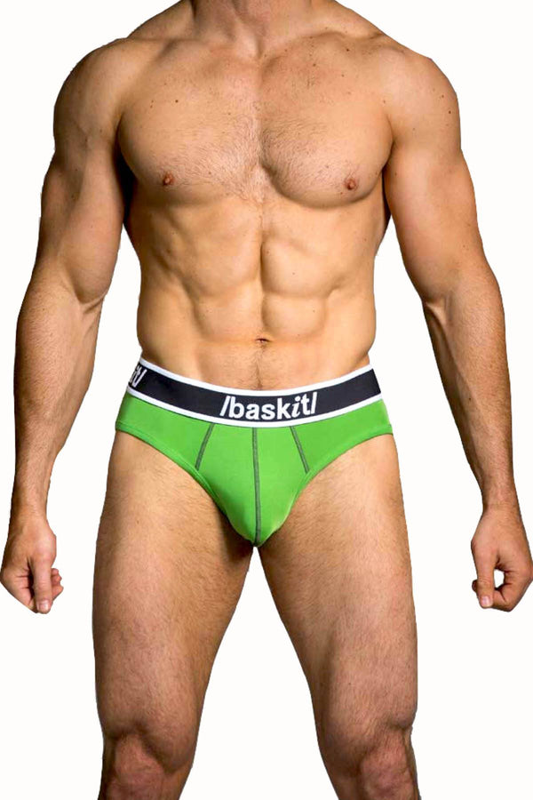 Baskit Kiwi-Green Energy Jock-Brief