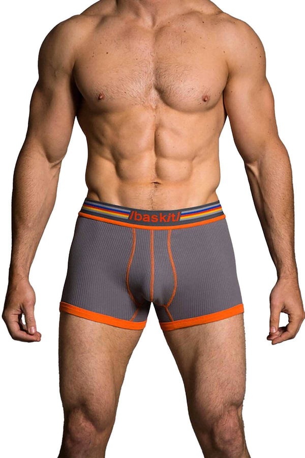 Baskit Pewter Ribbed Low Rise Trunk