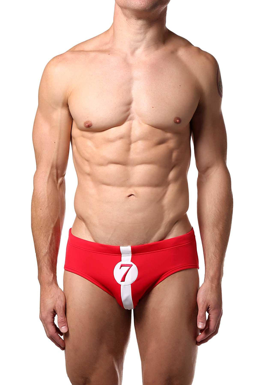 Baskit Race-Car-Red Lucky 7 Swim Bikini