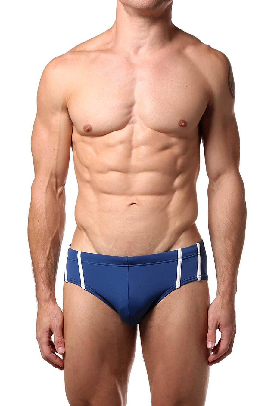 Baskit Riviera-Blue Contrast Swim Bikini