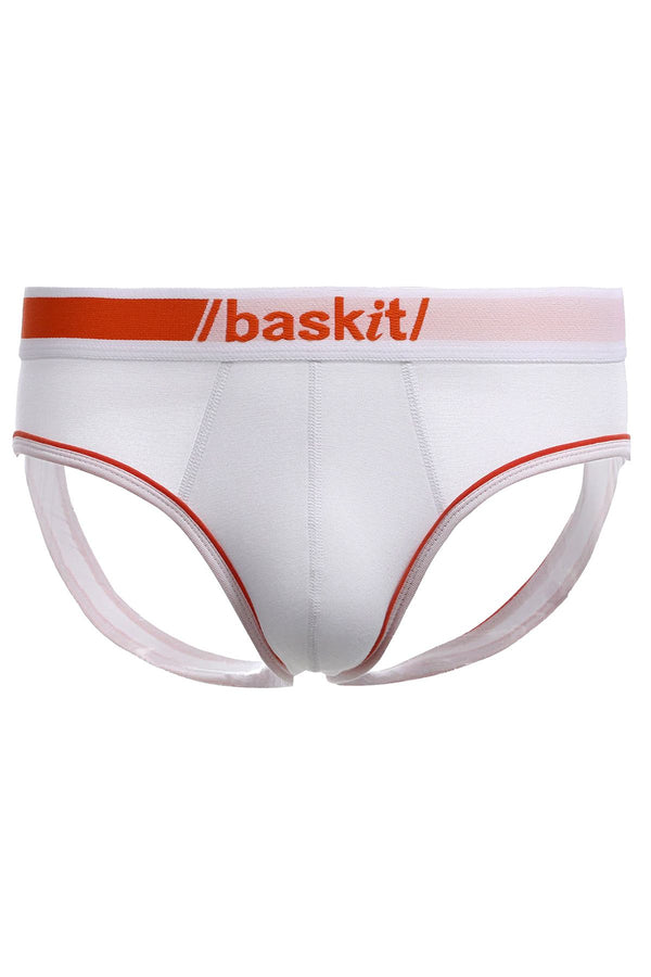 Baskit White (de)luxe Jockbrief