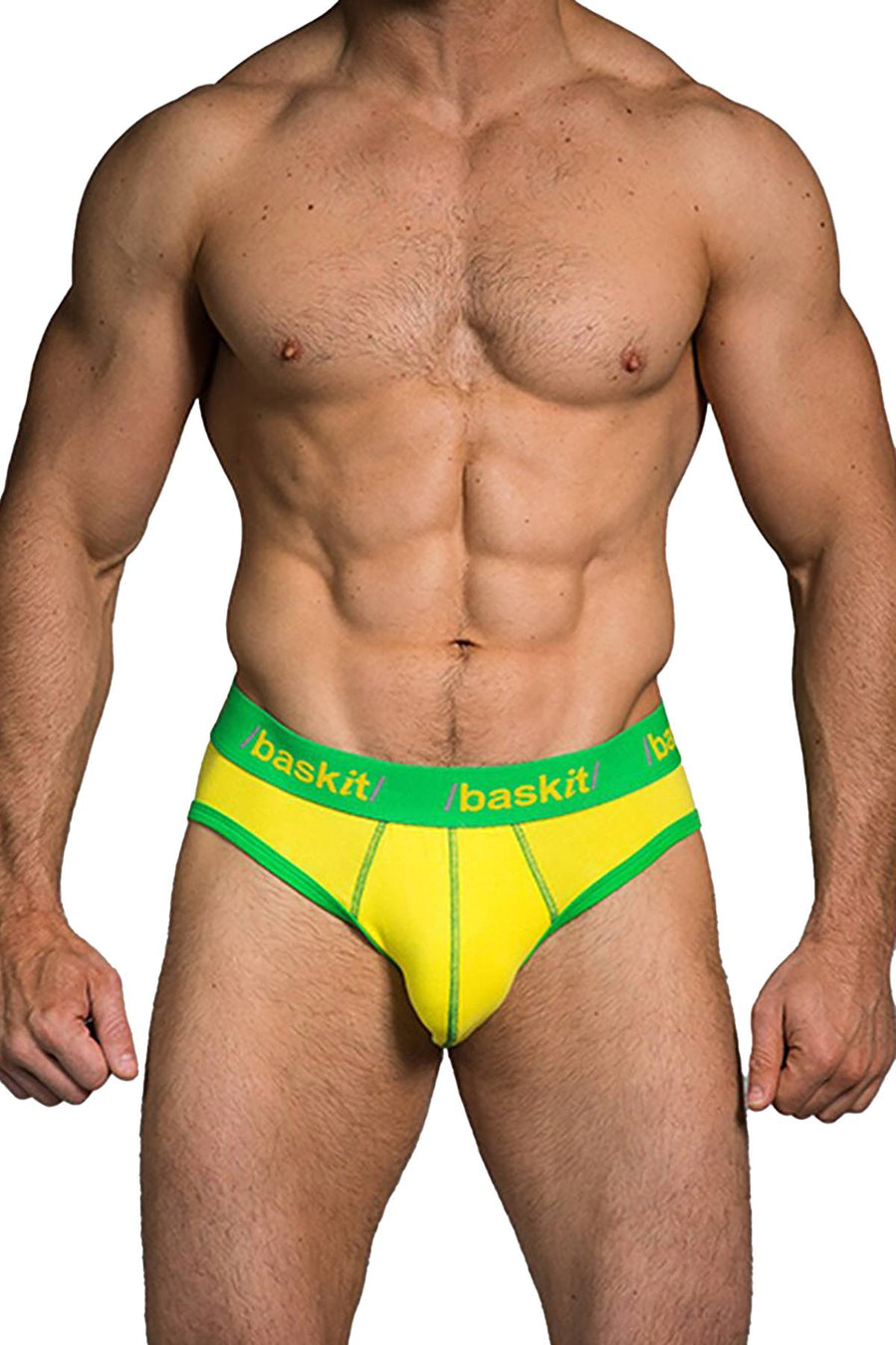 Baskit Yellow/Green Contrast Jockbrief