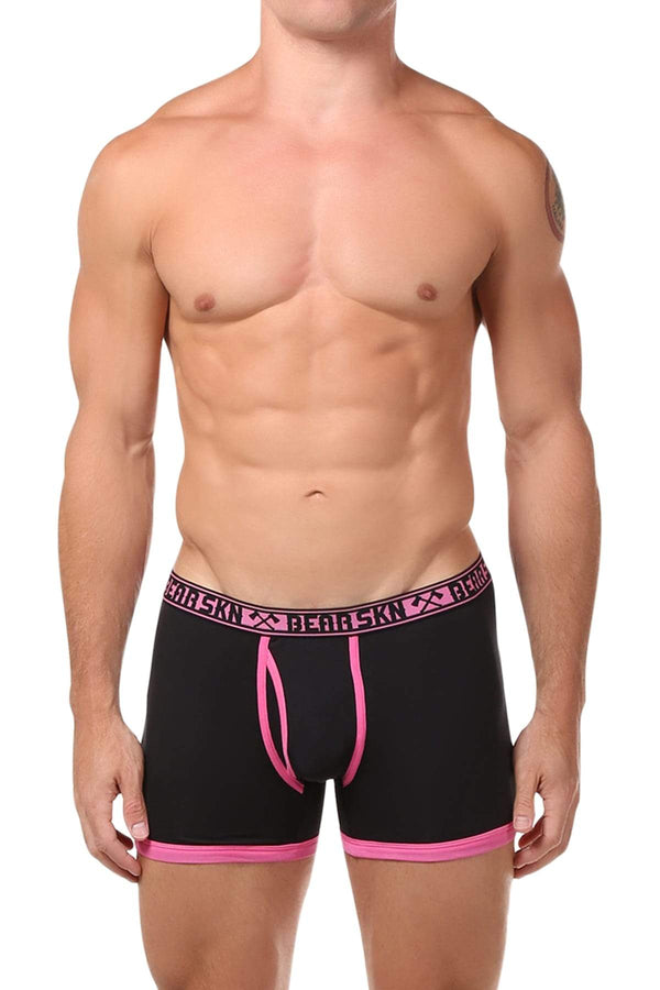 Bear Skn Pink Neon Bright Boxer Brief
