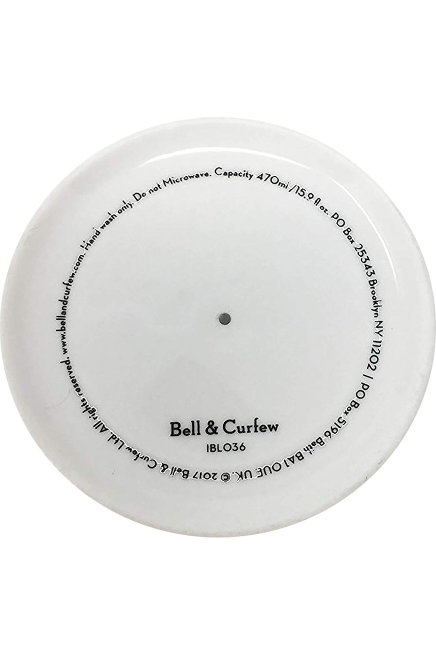 Bell & Curfew White Woodland Squirrel Mug
