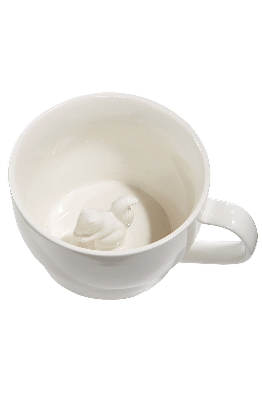 Bell & Curfew White Woodland Squirrel Mug