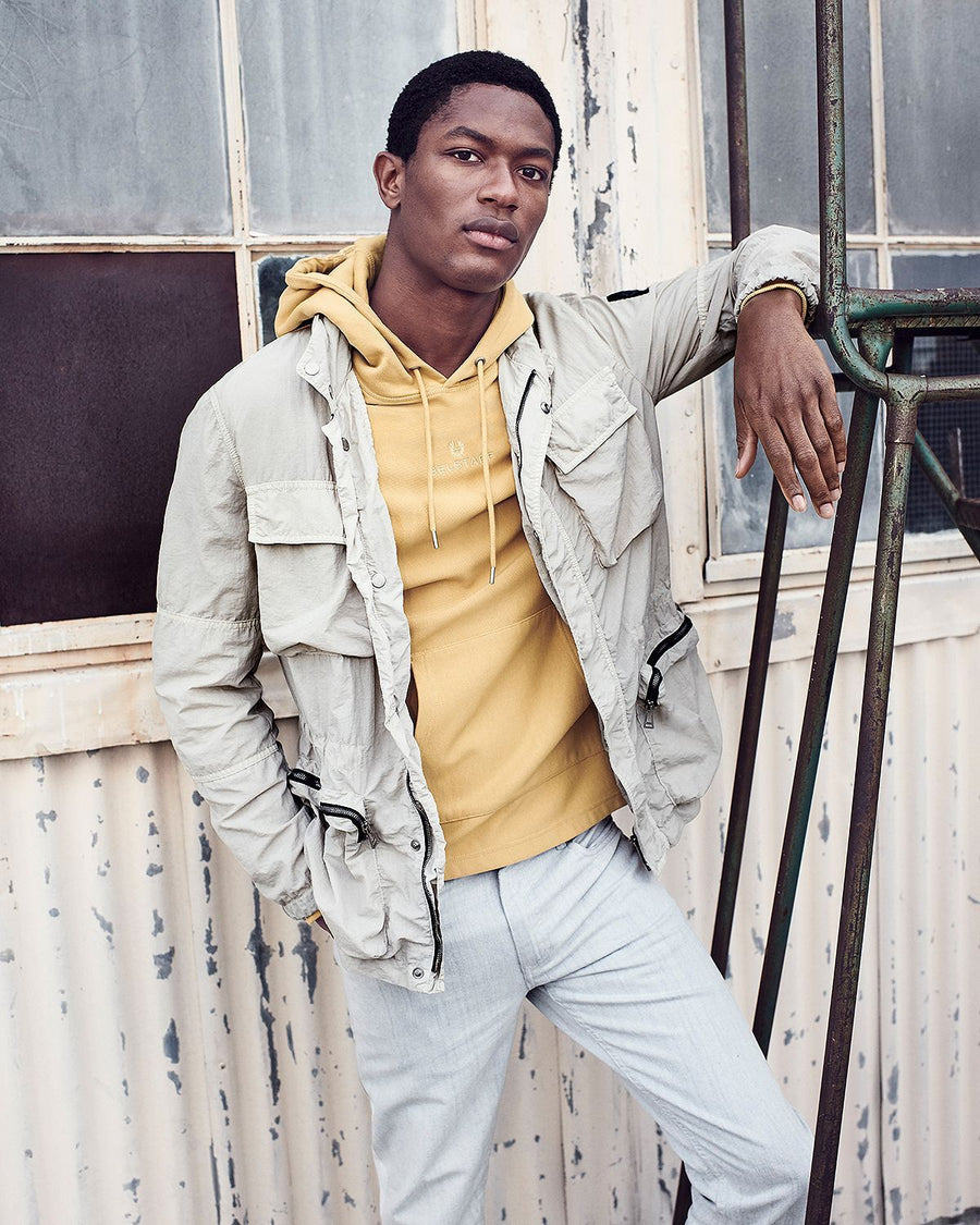 Belstaff Westering Slim Fit Denim In Chalk Chalk