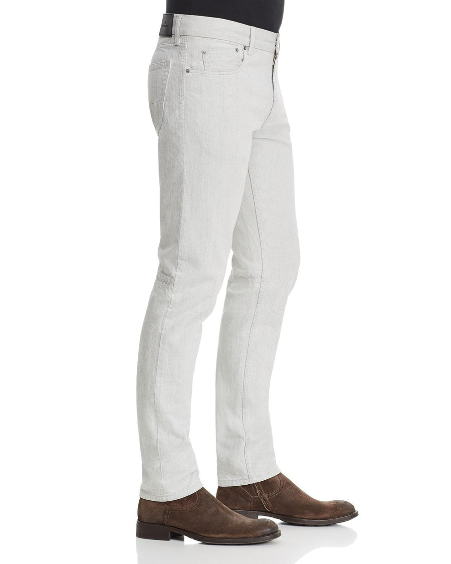 Belstaff Westering Slim Fit Denim In Chalk Chalk