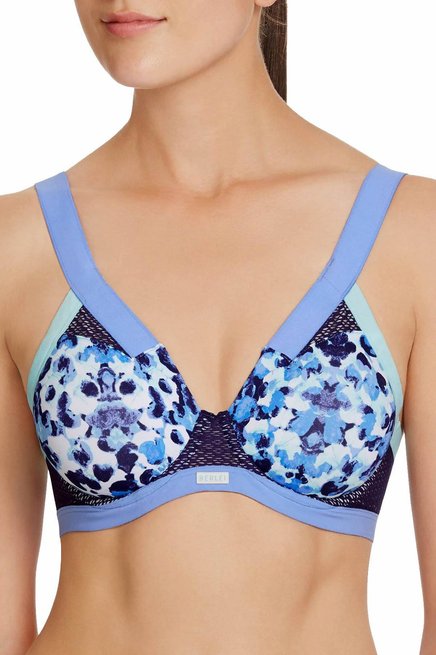 Berlei Floral-Leopard Shift Contour Sports Bra