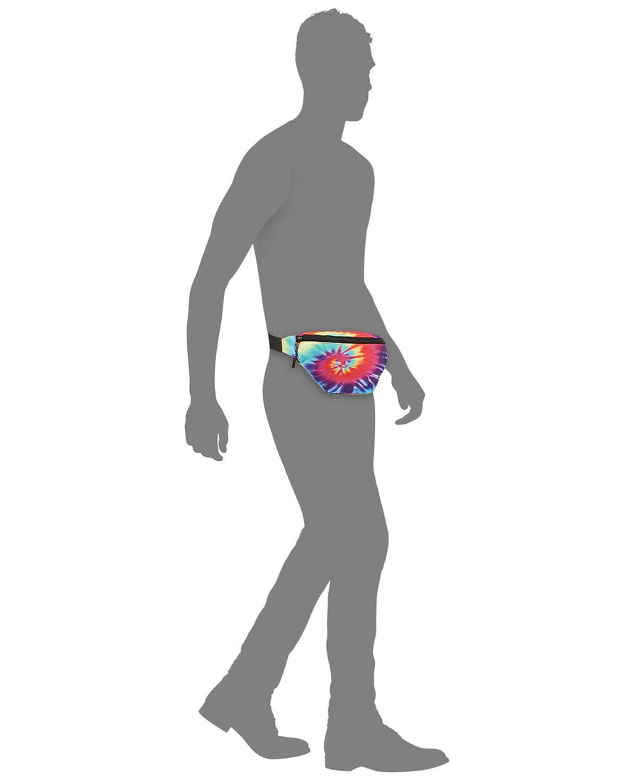 Bespoke Tie-dyed Oxford Waist Pack Tie Dye