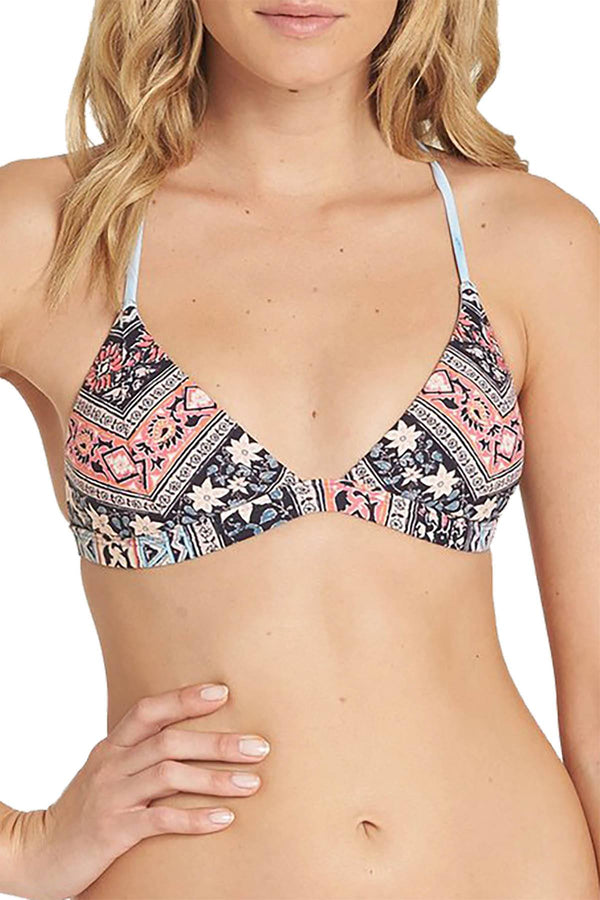 Billabong Blissed Out Reversible Fixed Tri Bikini Top