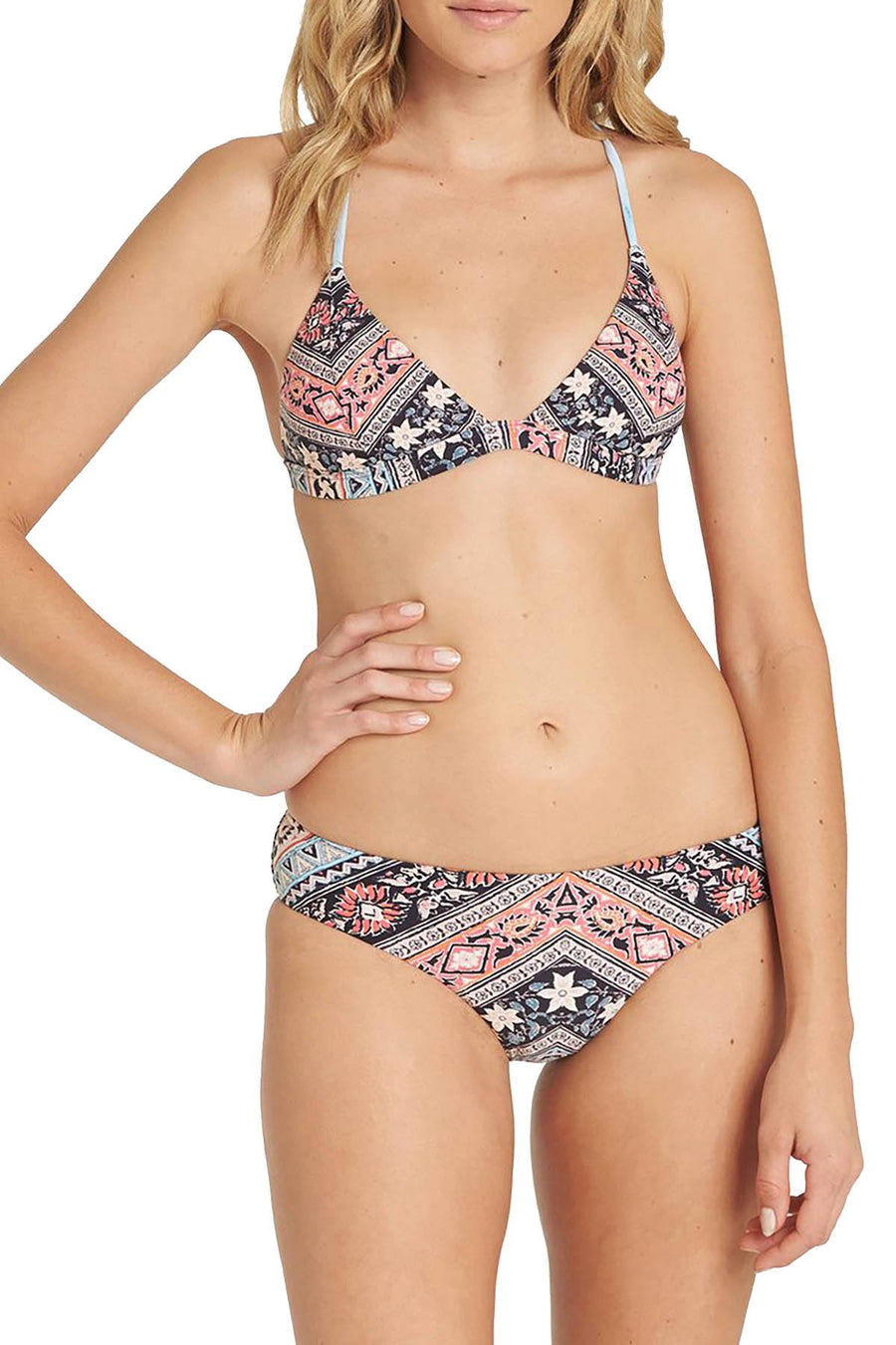 Billabong Blissed Out Reversible Fixed Tri Bikini Top