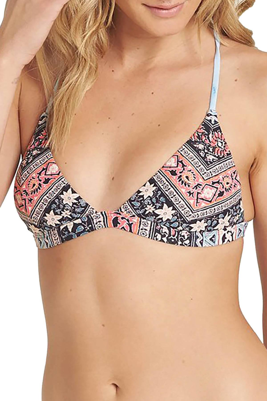 Billabong Blissed Out Reversible Fixed Tri Bikini Top