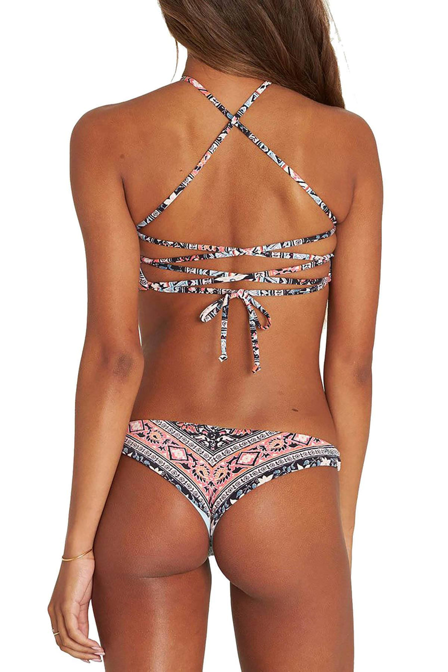 Billabong Blissed Out Reversible High Neck Bikini Top