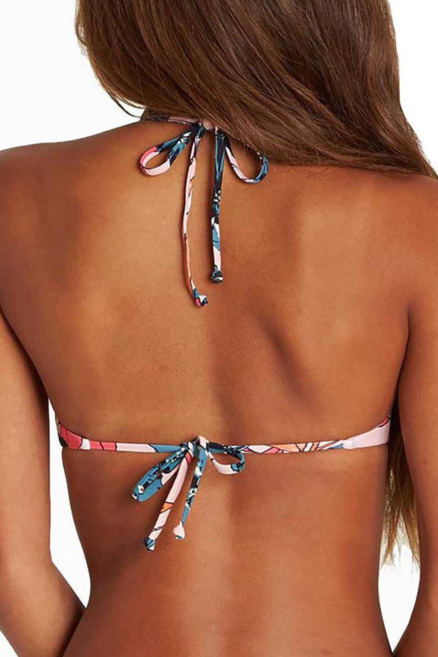 Billabong Blush Coastal Luv High Neck Strappy Bikini Top