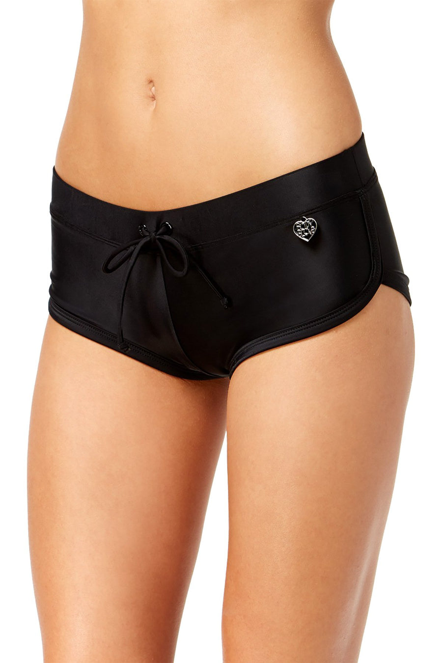 Body Glove Black Smoothies Sidekick Cheeky Boyshort Swim Bottom