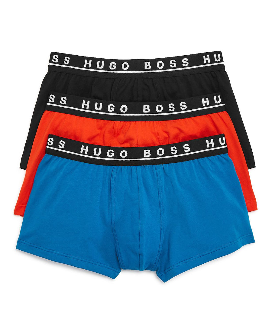 Boss Boxer Briefs Pack Of 3 Blue/Orange/Black
