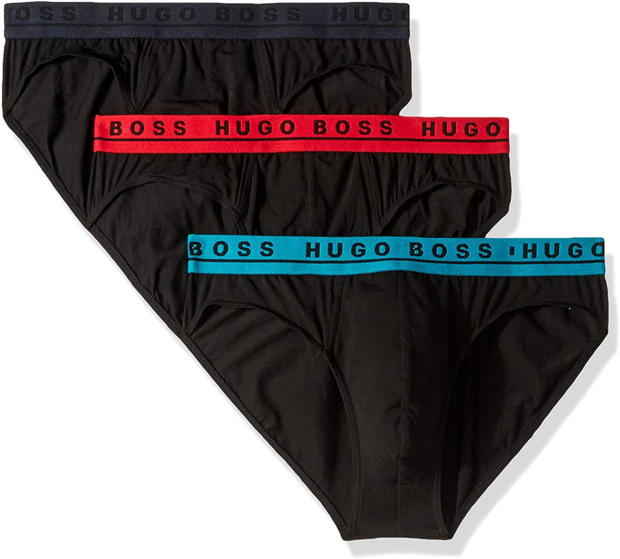 Boss Hugo Boss 3-pack Stretch Cotton Brief Blue,Red,Navy