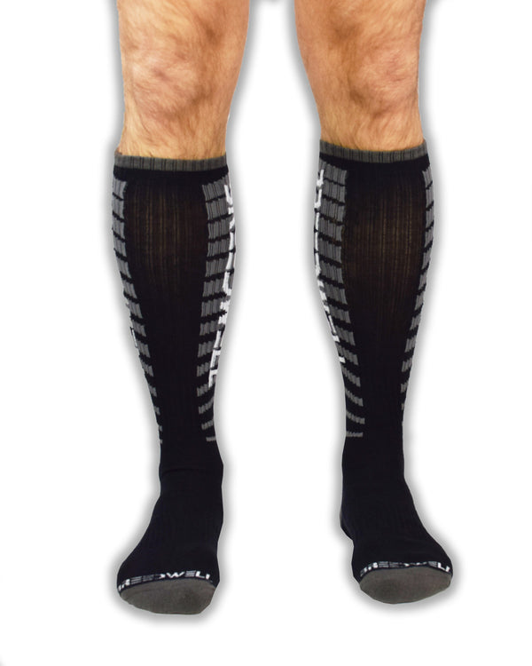 Breedwell Black Hazard F You Socks