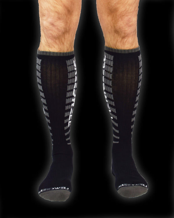 Breedwell Black Hazard F You Socks