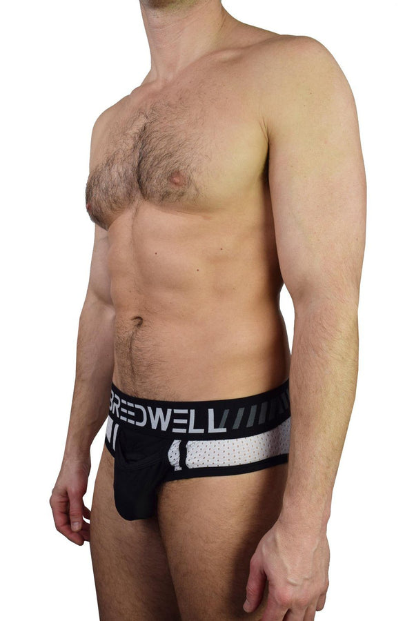 Breedwell Black Moto Brief