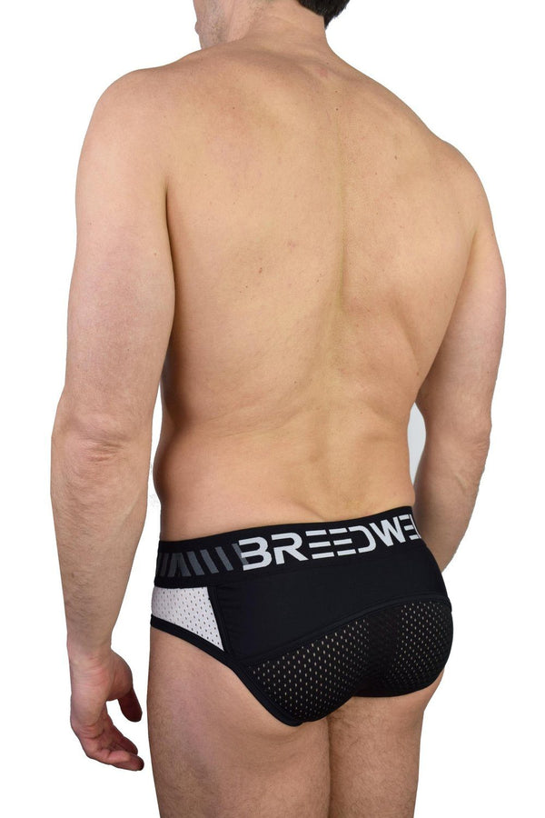 Breedwell Black Moto Brief