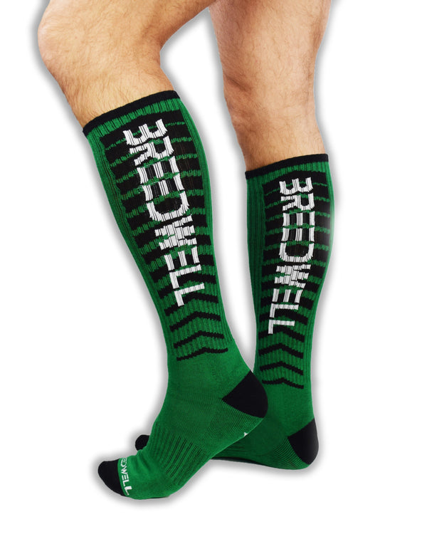 Breedwell Green Hazard F You Socks