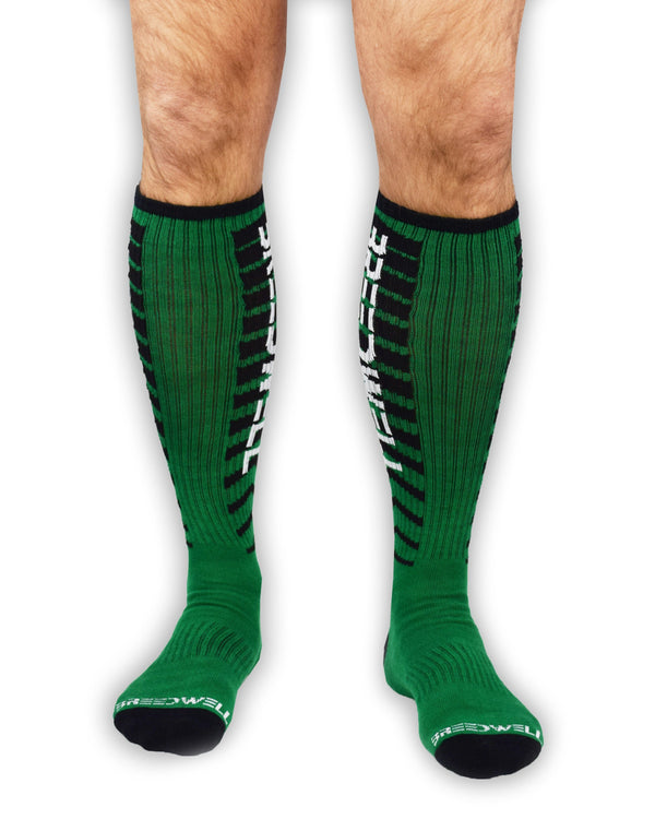 Breedwell Green Hazard F You Socks