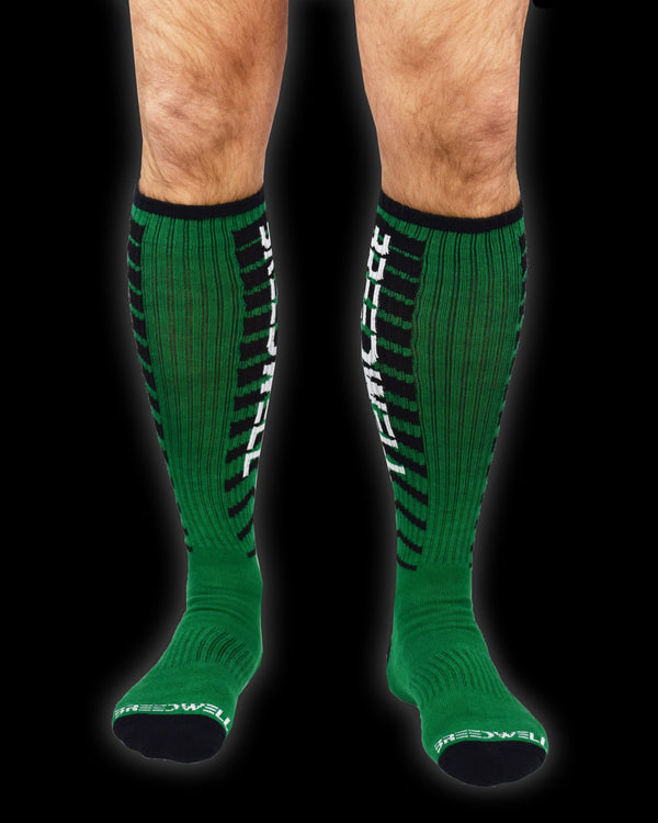 Breedwell Green Hazard F You Socks