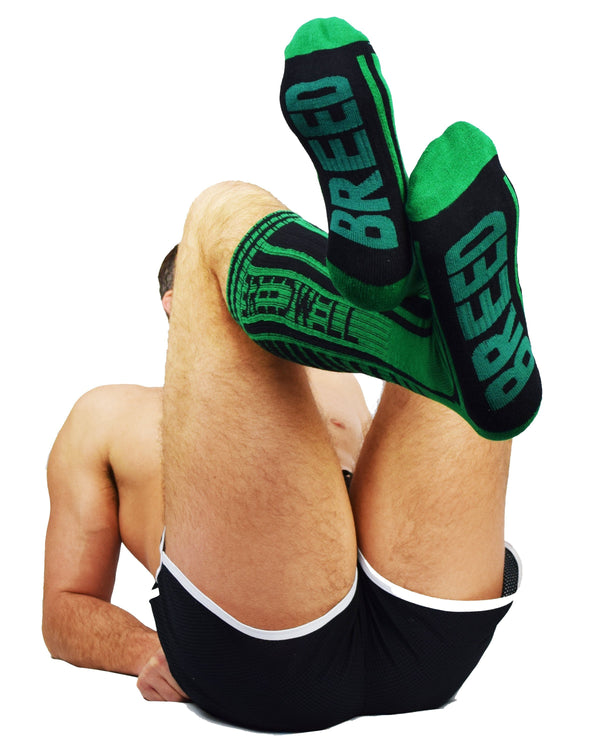 Breedwell Green Moto Breed Sock