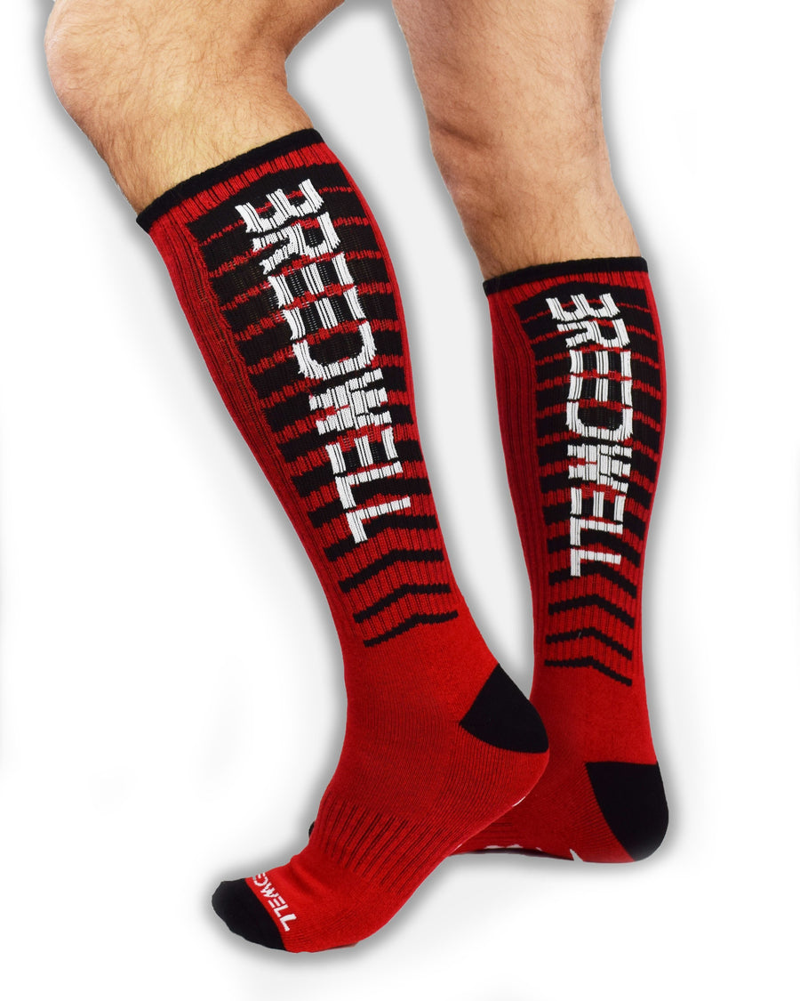 Breedwell Red Hazard Dirty Socks