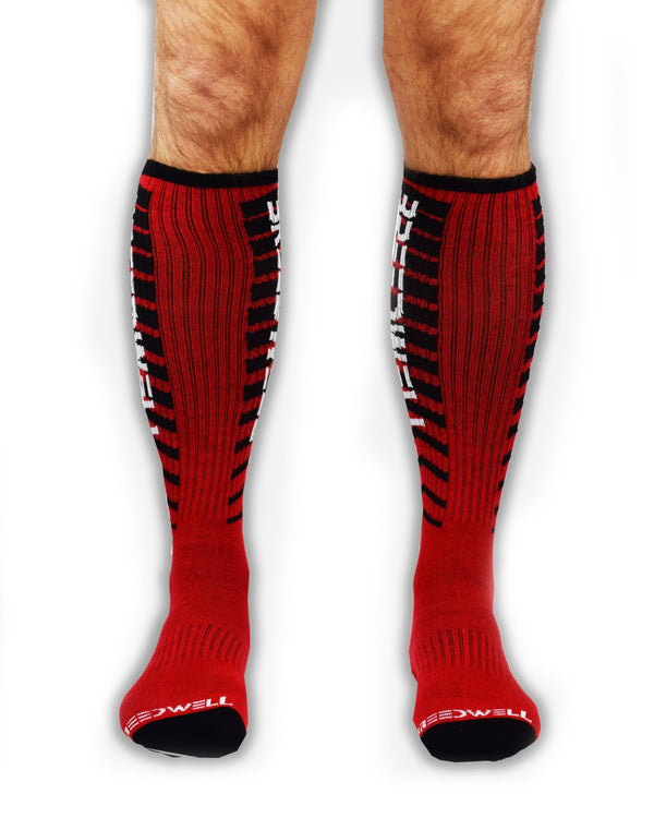 Breedwell Red Hazard Dirty Socks