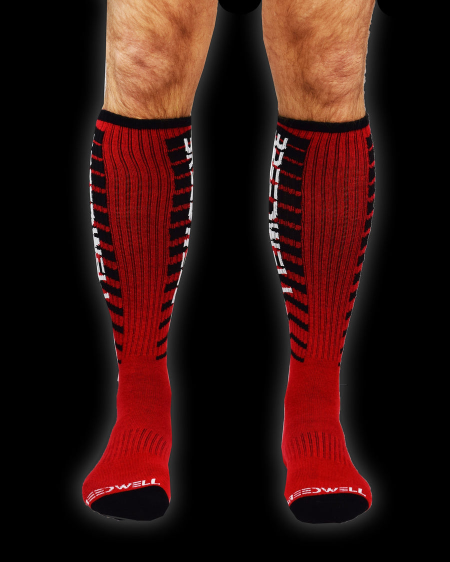 Breedwell Red Hazard Dirty Socks