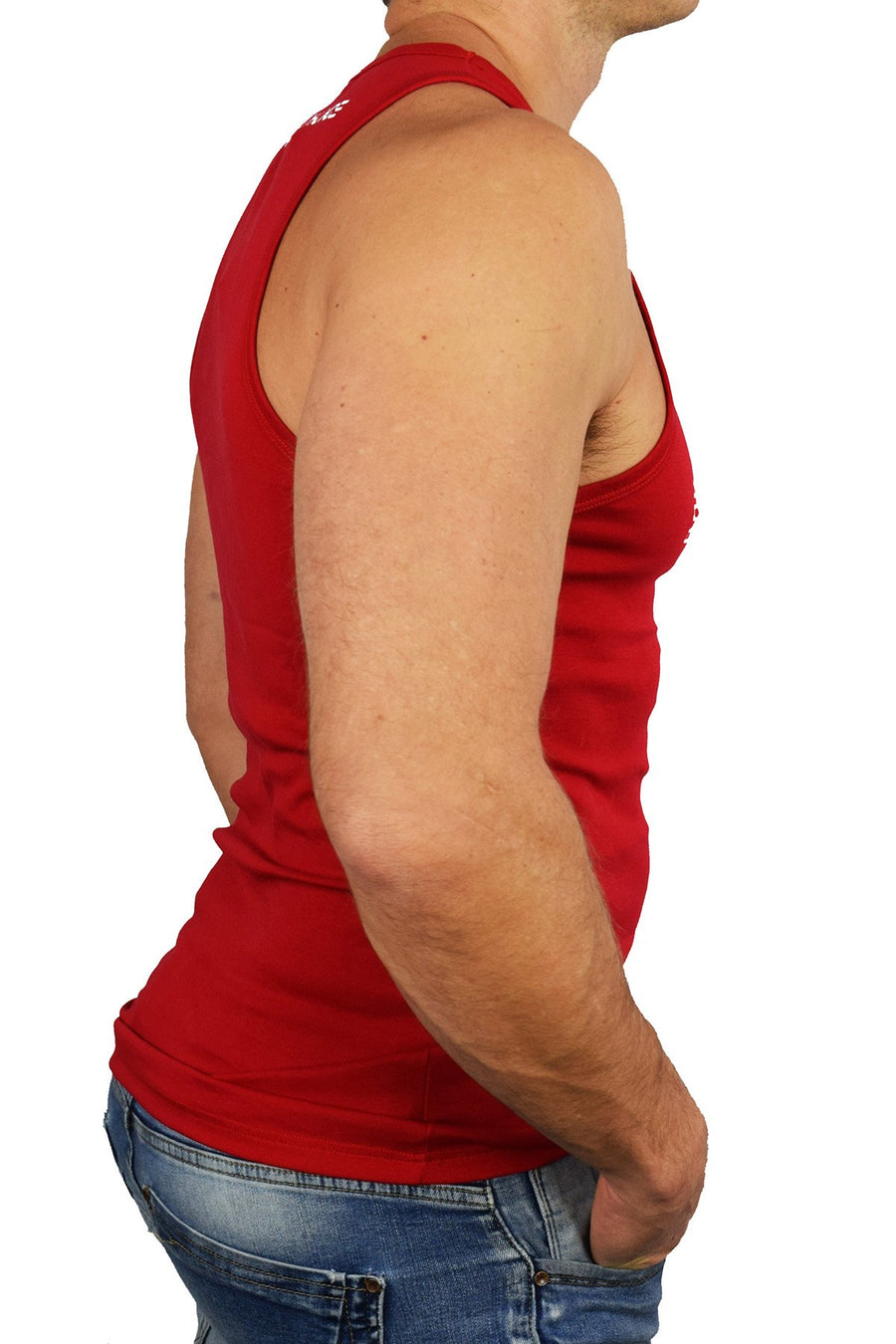 Breedwell Red Logo Tank Top