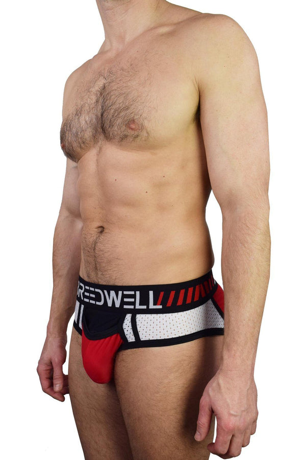 Breedwell Red Moto Brief