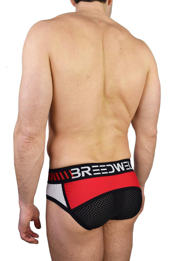 Breedwell Red Moto Brief