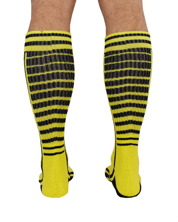 Breedwell Yellow Moto Breed Socks
